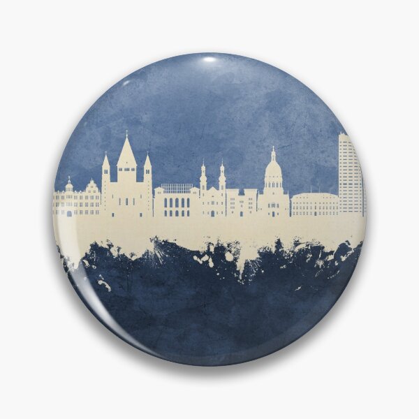 Item preview, Mainz Germany Skyline designed and sold by ArtPrints.