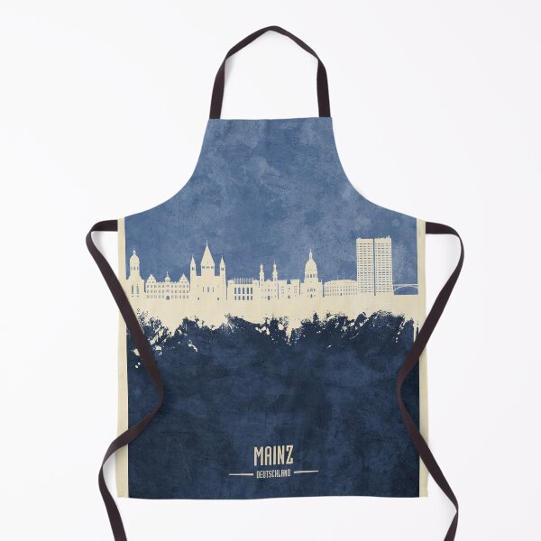 Item preview, Mainz Germany Skyline designed and sold by ArtPrints.