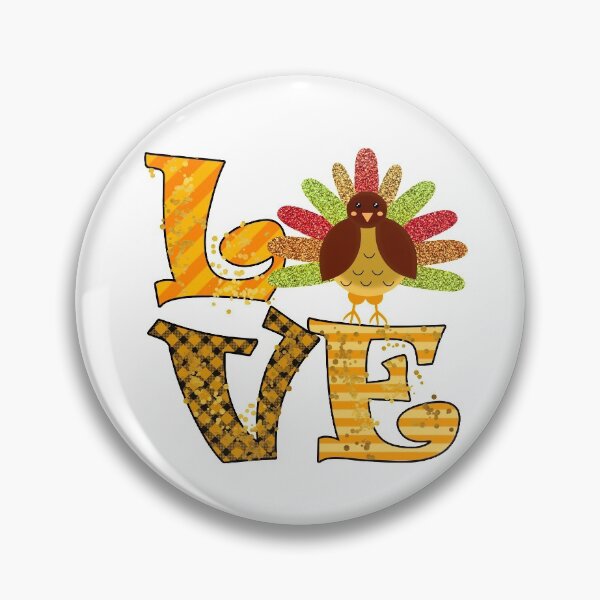 Item preview,  Love Turkey- Fall Thanksgiving Gifts designed and sold by younghopes.