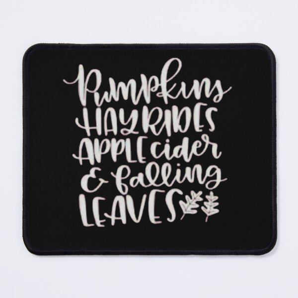 Item preview, Pumpkins Hayrides Apple Cider and Falling Leaves shirt designed and sold by chanat3659.