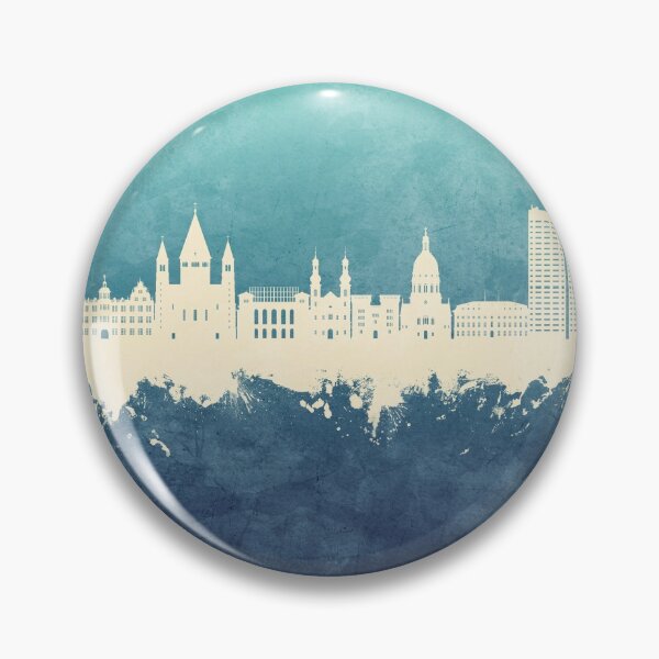 Item preview, Mainz Germany Skyline designed and sold by ArtPrints.