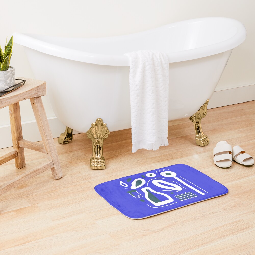 Item preview, Bath Mat designed and sold by ecrimaga.