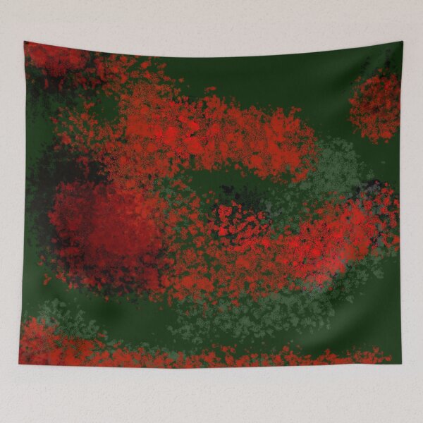 Item preview, Christmas Fantasy in green and red designed and sold by BelettePatterns.