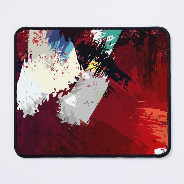 Aperçu de l'œuvre Texture abstraite rouge noir créée et vendue par workdivision.