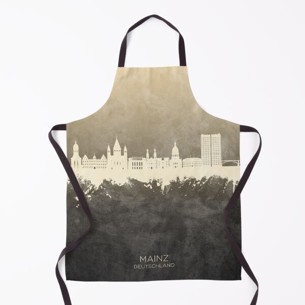 Item preview, Mainz Germany Skyline designed and sold by ArtPrints.