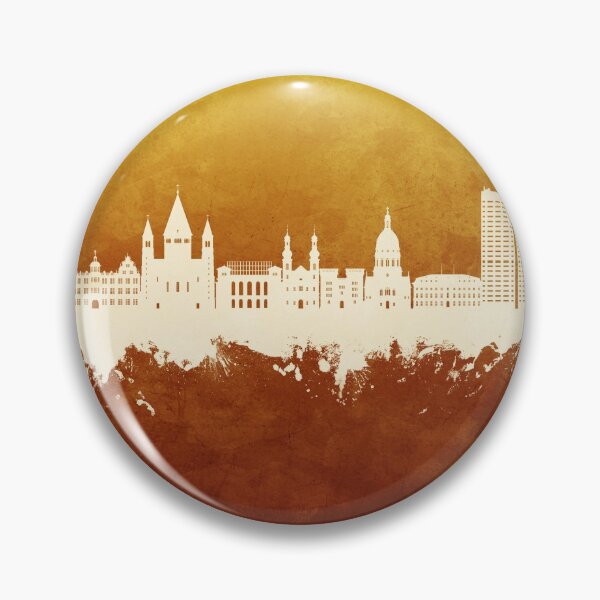 Item preview, Mainz Germany Skyline designed and sold by ArtPrints.
