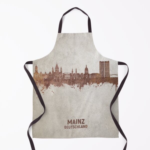 Artikelvorschau, Mainz Germany Skyline entworfen und verkauft von ArtPrints.