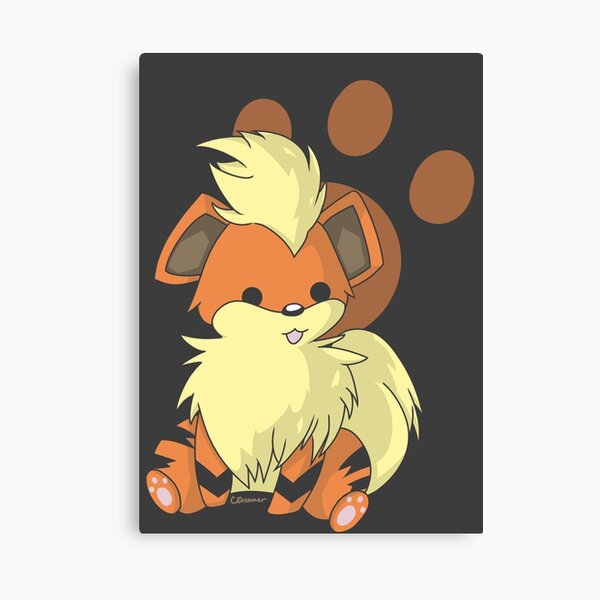 #058 - The Puppy Pokemon! Canvas Print