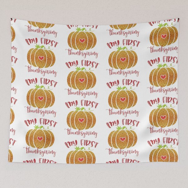 Item preview, My First Thanksgiving- Fall Thanksgiving Gifts designed and sold by younghopes.