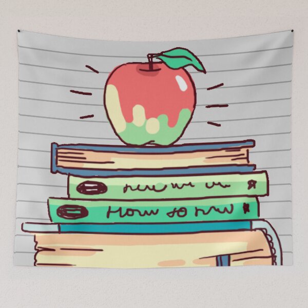 Item preview, Apple Stack Books  designed and sold by LifeProApperal.