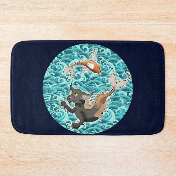 Item preview, Cat fish and koi fish designed and sold by kassandra369.
