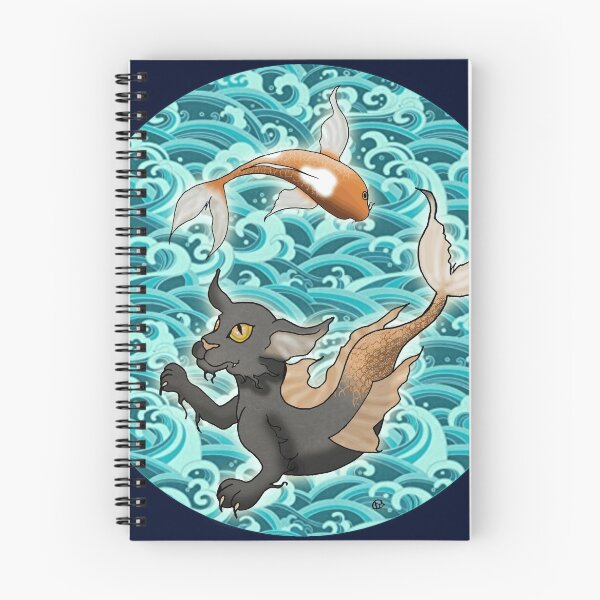 Item preview, Cat fish and koi fish designed and sold by kassandra369.