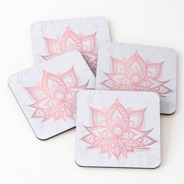 Item preview, Pink Lotus Flower on Marble designed and sold by Julie Erin Designs.