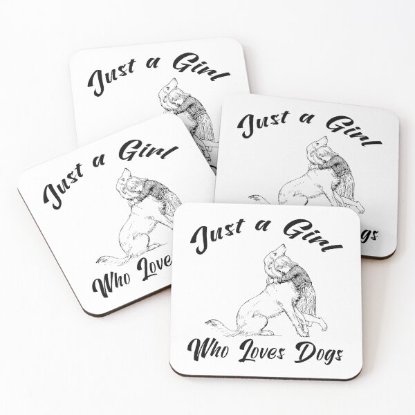 Item preview, Just A Girl Who Loves Dogs designed and sold by LarrysDesigns.