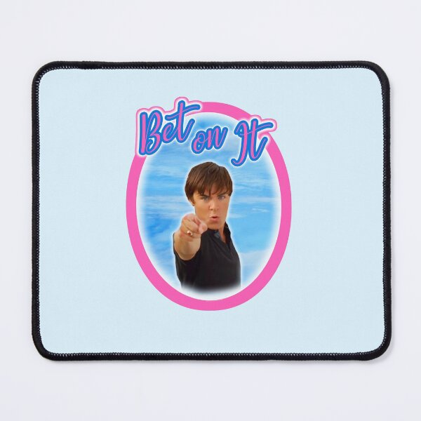 Item preview, Troy Bolton Says Bet On It High School Musical Zac Efron Fan Art designed and sold by GRAPHICxBOMB.