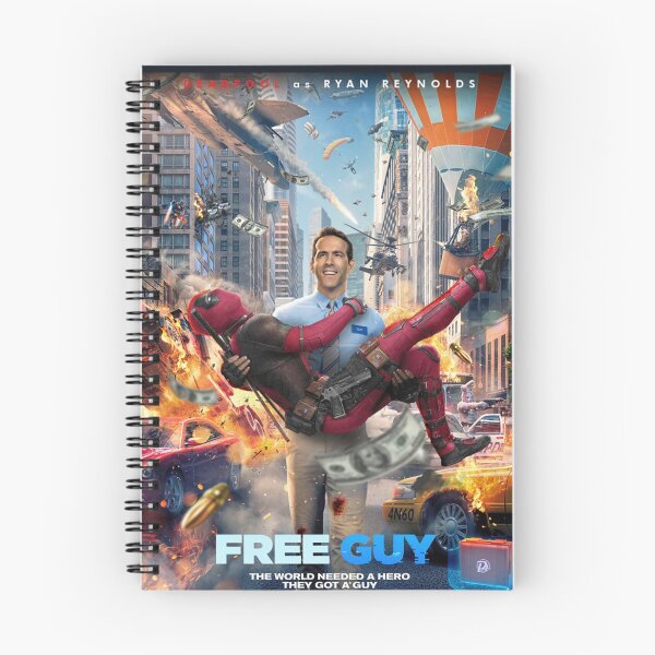 Item preview, Free Guy 2021 Movie designed and sold by HendraxKane.