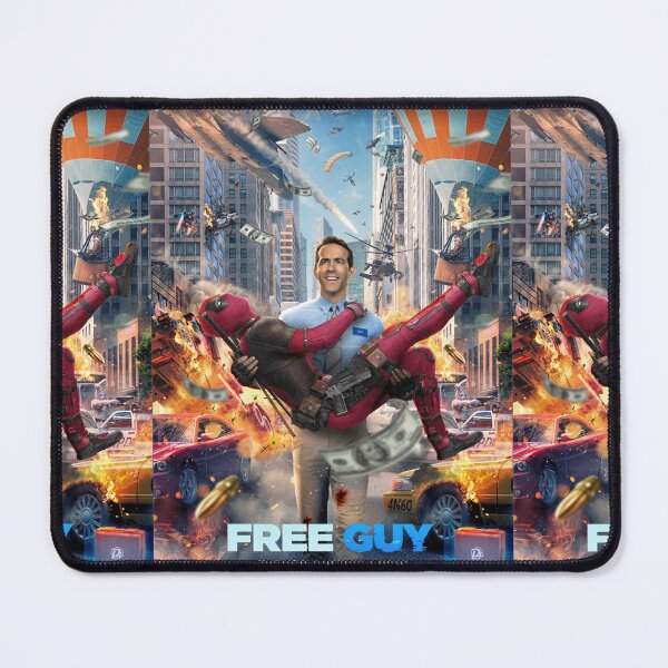 Item preview, Free Guy 2021 Movie designed and sold by HendraxKane.