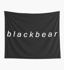 Schwarzbär (weiß) Wandbehang
