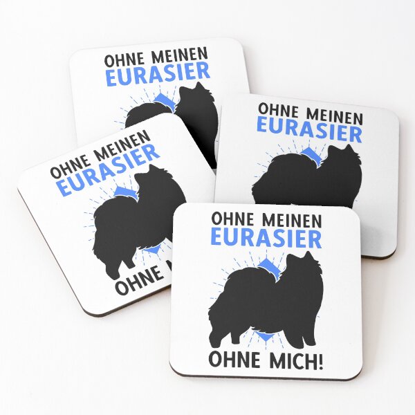Item preview, Eurasier without me, Asian Spitz family dog designed and sold by madgrfx.
