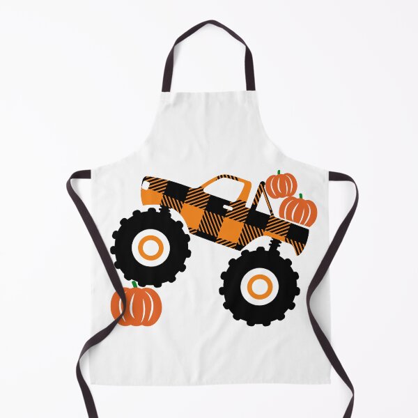 Item preview, Plaid Monster truck with pumpkins- Fall designed and sold by Designs Of all kinds.