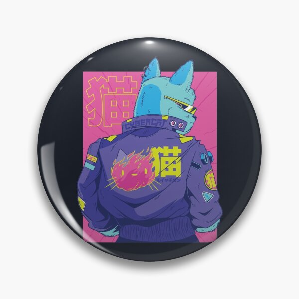 Item preview, Cyberpunk Cybercat designed and sold by HendraxKane.