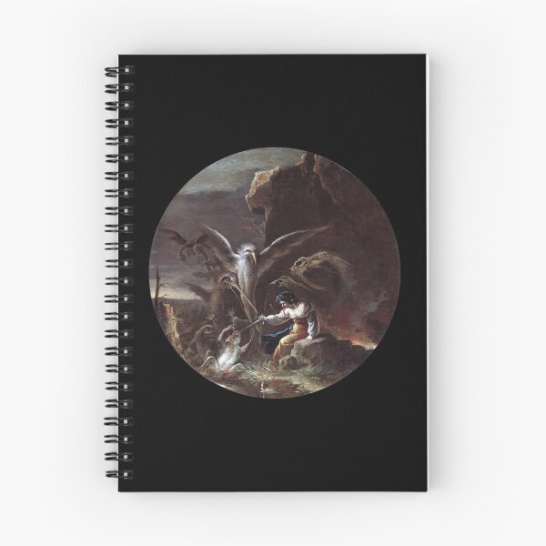 Item preview, Scenes of Witchcraft: Morning (c. 1645) Salvator Rosa, Gothic Art Digitally Remastered designed and sold by CoolArtGeek.