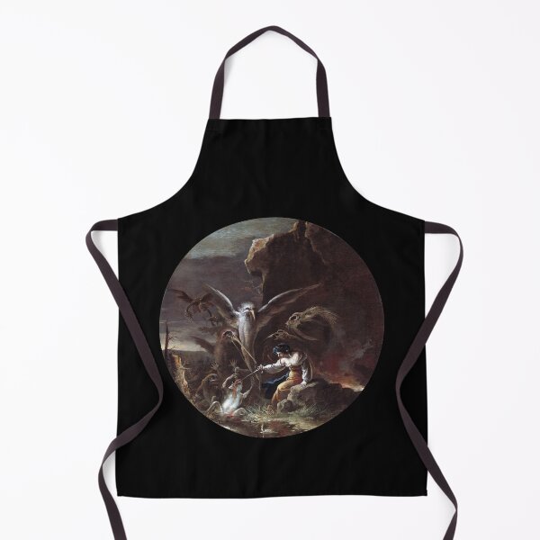 Item preview, Scenes of Witchcraft: Morning (c. 1645) Salvator Rosa, Gothic Art Digitally Remastered designed and sold by CoolArtGeek.