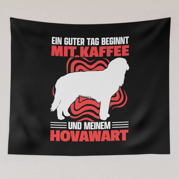 Item preview, Hovawart and coffee German farm dog designed and sold by madgrfx.