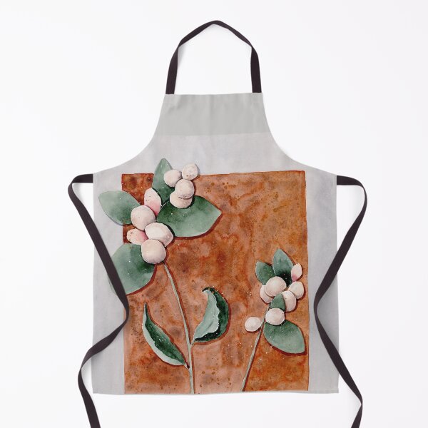 Item preview, Snowberries & Granulation - Plant Illustration designed and sold by Pattokarts.