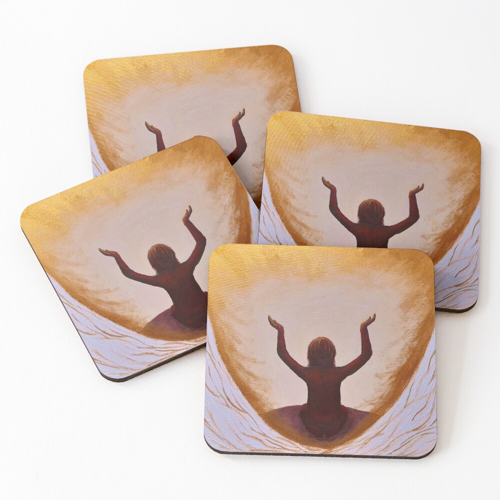 Item preview, Coasters (Set of 4) designed and sold by paintscriptures.