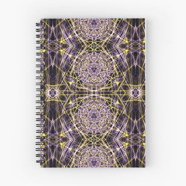 Item preview, Liquid Light Series #96 ~ Purple and Yellow Abstract Fractal Pattern designed and sold by Ascension Vibrations.