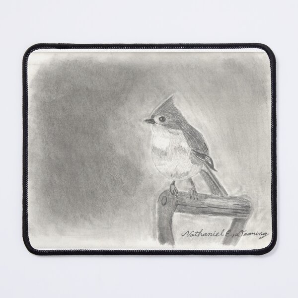 Item preview, Tufted Titmouse [Graphite Pencil] designed and sold by Nathaniel E. Dearing.