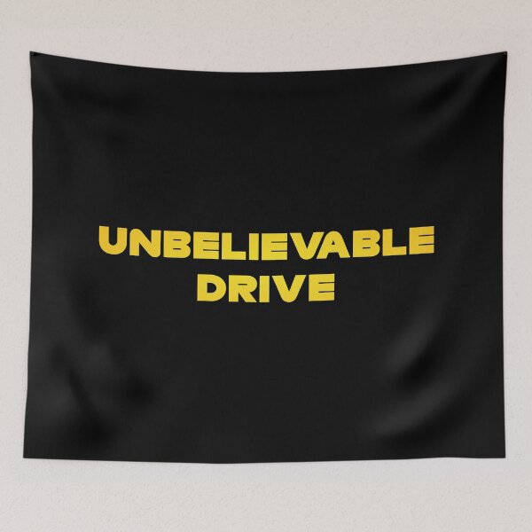 Item preview, Unbelievable Drive - NOR. Funny Quote Belgium GP 2021 (Orange and Black BG) designed and sold by FilipeFerreira.