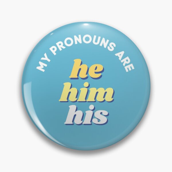 Item preview, My Pronouns Are He/Him/His designed and sold by kaleidoink designs.