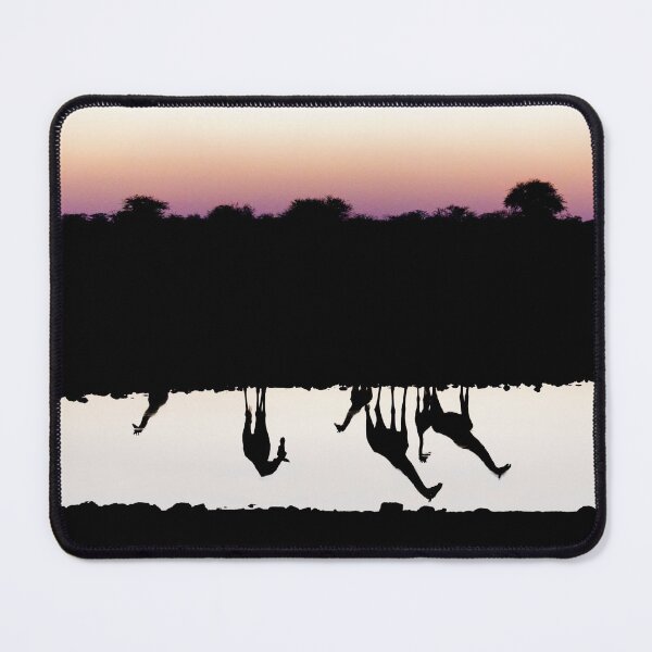 Item preview, Reflection of South African Giraffes at Sunset designed and sold by Yair Karelic.