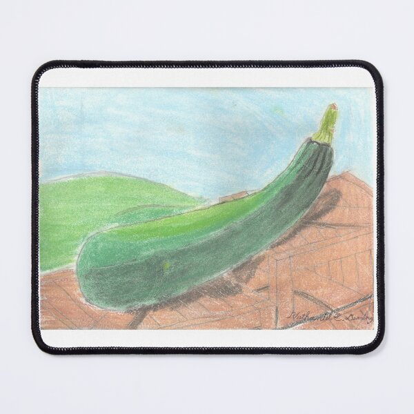 Item preview, Farm Stand: Zucchini [Chalk Pastel] designed and sold by Nathaniel E. Dearing.