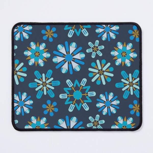 Item preview, Ice Cream Snowflakes designed and sold by PeachPaisleyPro.