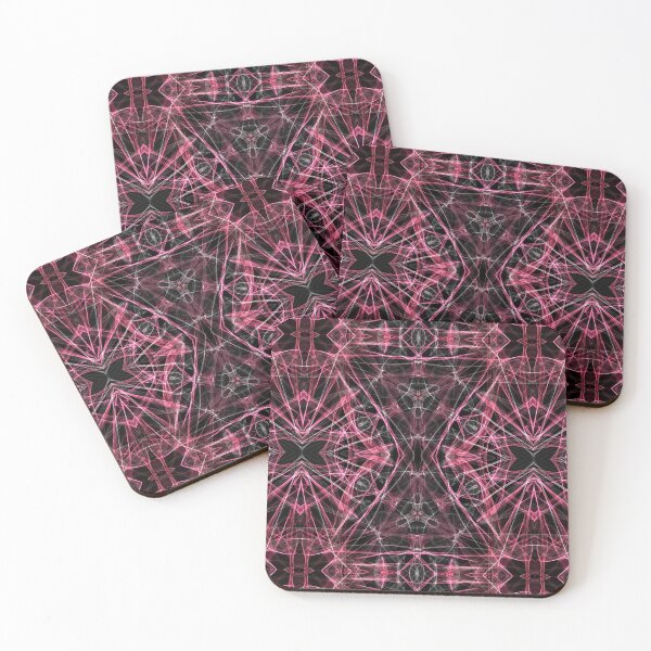 Item preview, Liquid Light Series #97 ~ Red and Grey Abstract Fractal Pattern designed and sold by Ascension Vibrations.