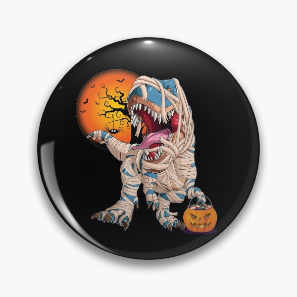 Item preview, Halloween Scary Mummi T-rex shirt for boys and girls autumn fall y'all designed and sold by jojocat90.