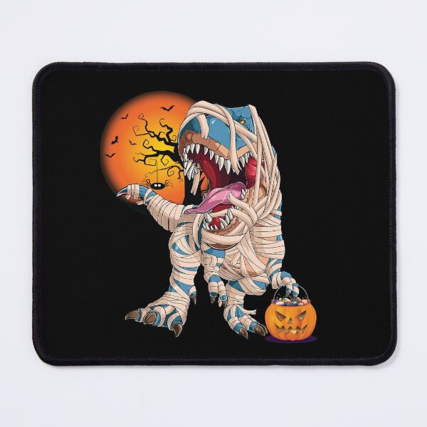 Item preview, Halloween Scary Mummi T-rex shirt for boys and girls autumn fall y'all designed and sold by jojocat90.