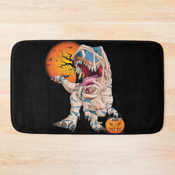 Item preview, Halloween Scary Mummi T-rex shirt for boys and girls autumn fall y'all designed and sold by jojocat90.
