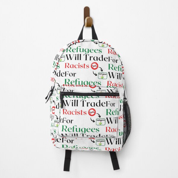 Item preview, Will Trade Racists For Refugees - Political Protest designed and sold by SheetalMourya.