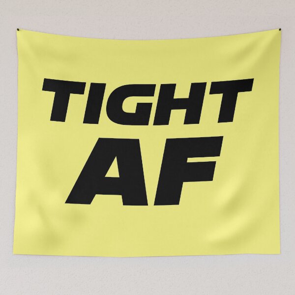 Item preview, Tight AF Bold Black designed and sold by TaeKim17.
