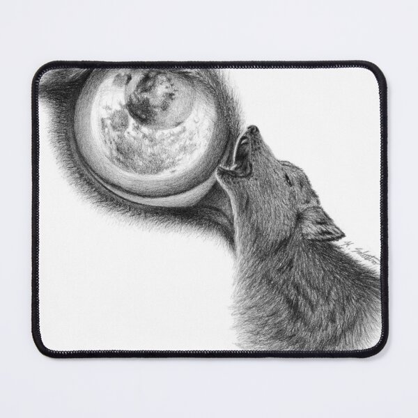 Item preview, Full Moon Howl designed and sold by DragonsByKris.