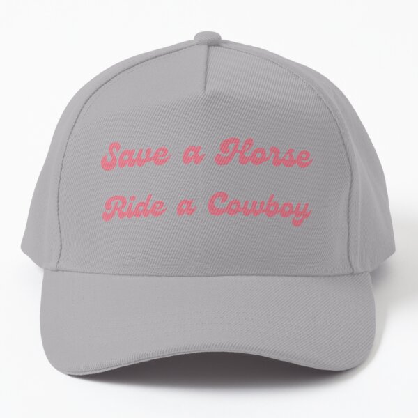 save a horse ride a cowboy trucker hat