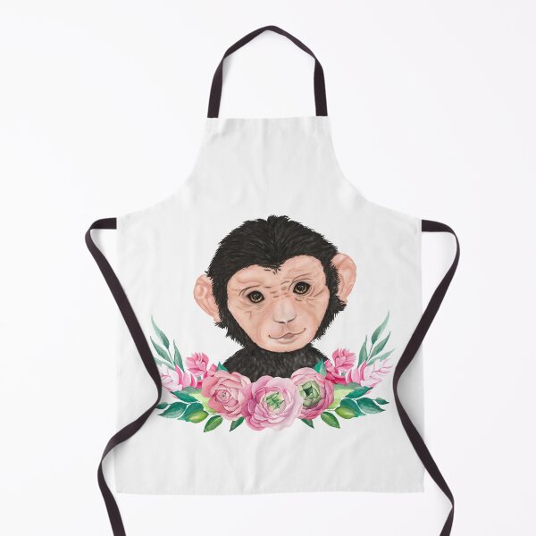 Item preview, Cute Watercolor Monkey designed and sold by PinkPerfect.