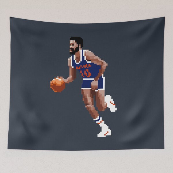 Item preview, Walt Frazier Pixel Dribble Qiangy designed and sold by qiangdade.