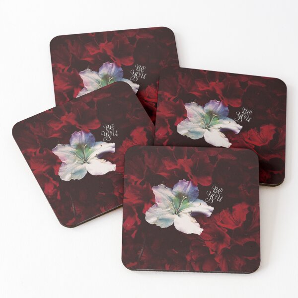 Item preview, Be You (White Flower In A Sea Of Red Flowers) designed and sold by SaraMargolis.
