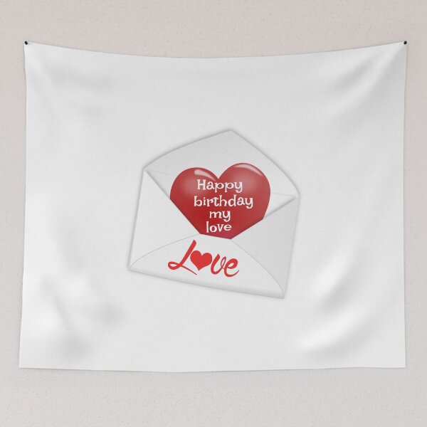 Item preview, happy birthday my love !! designed and sold by Kweeuu.