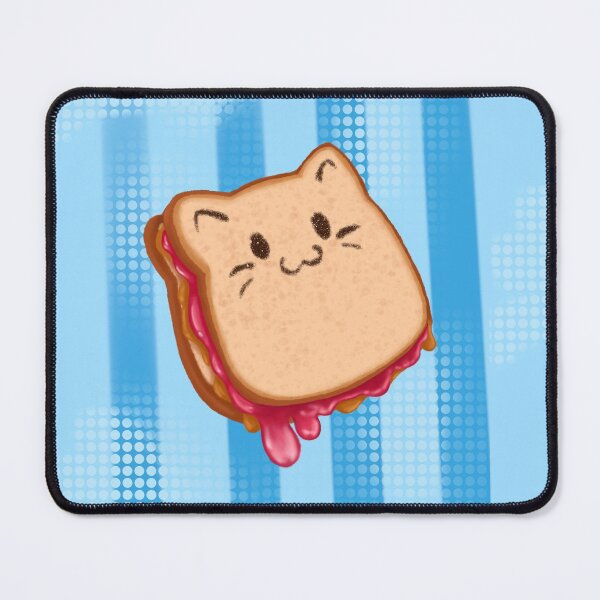 Item preview, Kawaii PBJ Neko kitty designed and sold by dketterlean.